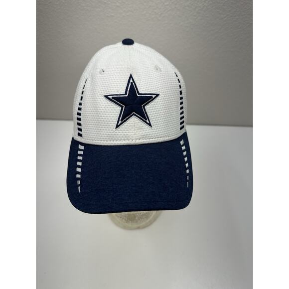 New Era 9Forty Youth Hat NFL Dallas Cowboys Blue White Adjustable Cap - Picture 1 of 12